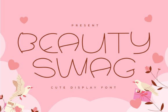 Beauty Swag Font: A Design Tool for Playful Campaigns