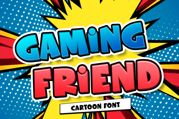 Choosing Gaming Friend: A Display Font for Modern Digital Projects