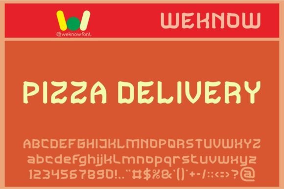 Choosing the Pizza Delivery Font for Your Business Brand