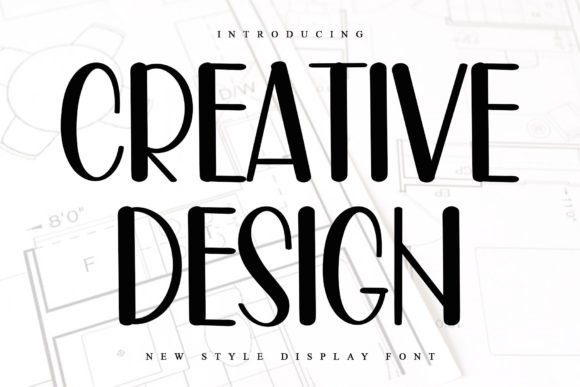Creative Design: A Festive Display Typeface for Digital Branding