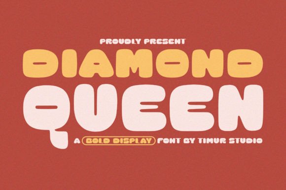 Diamond Queen: A Bold Display Font for Campaign Clarity