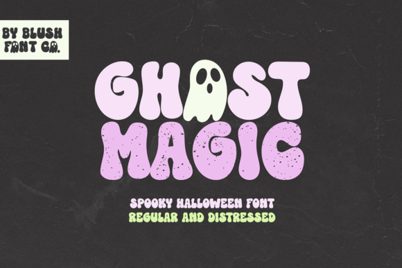 Ghost Magic: The Bold Display Font for Digital Impact