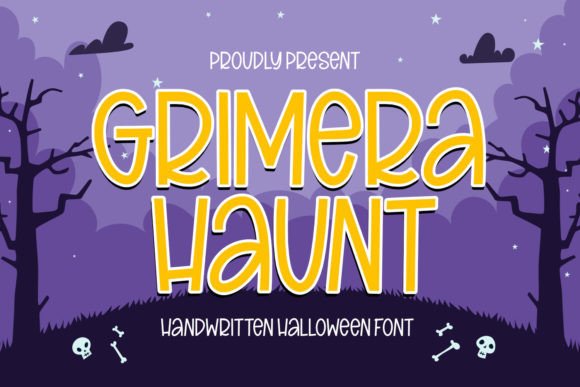 Grimera Haunt: A Handwritten Font for Distinctive Brand Identity