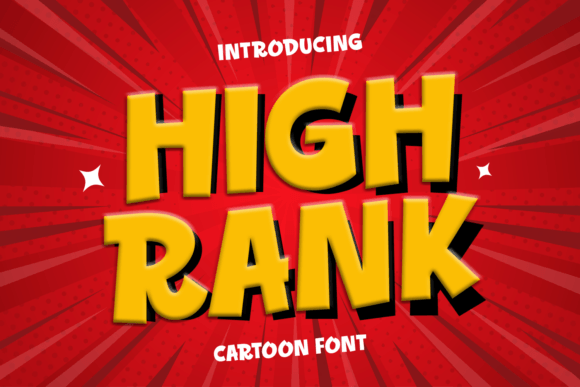 High Rank: A Playful Font for Digital Designers