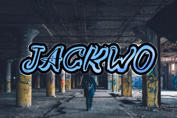 Jackwo: A Graffiti Font for Editorial Mood