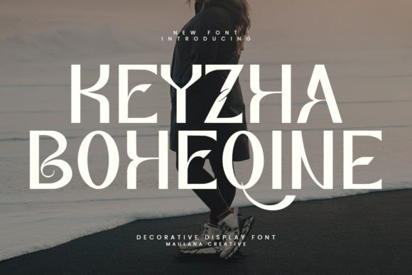 Keyzha Boheqine: The Display Font That Makes Your Marketing Pop