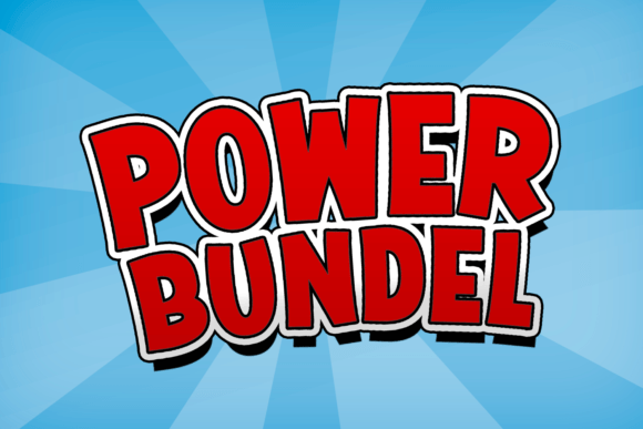 Power Bundel Font: A Bold Display Typeface for Dynamic Designs