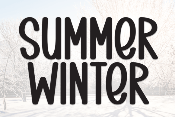 Summer Winter: The Display Font Built for Digital Visibility