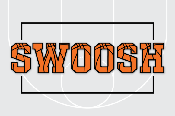 Swoosh Font: A Bold Display Typeface for Dynamic Digital Design