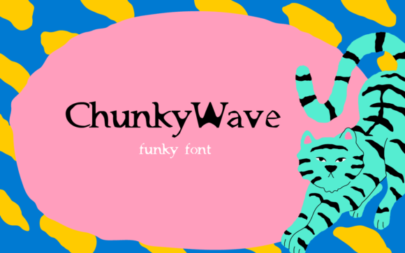 The Chunky Wave Font: A Bold, Friendly Boost for Your Business