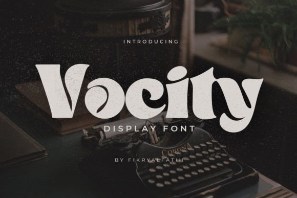 Vocity: A Display Font Built for Modern Campaigns