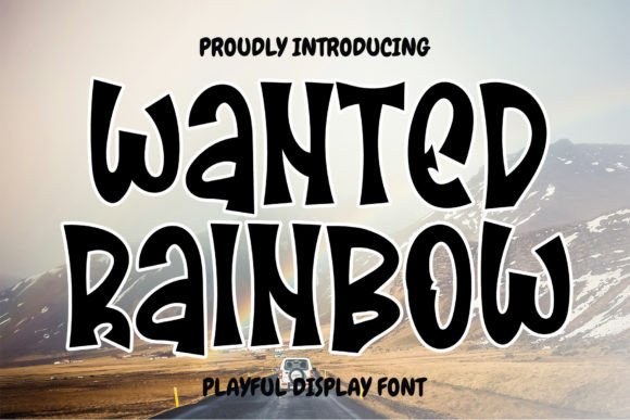 Wanted Rainbow: A Display Font for Editorial Elegance